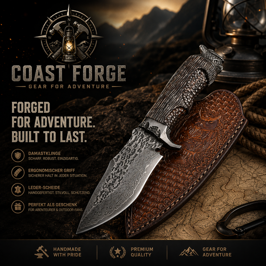 Outdoor Jagd und Survivalmesser – Robust, Scharf Zuverlässig
