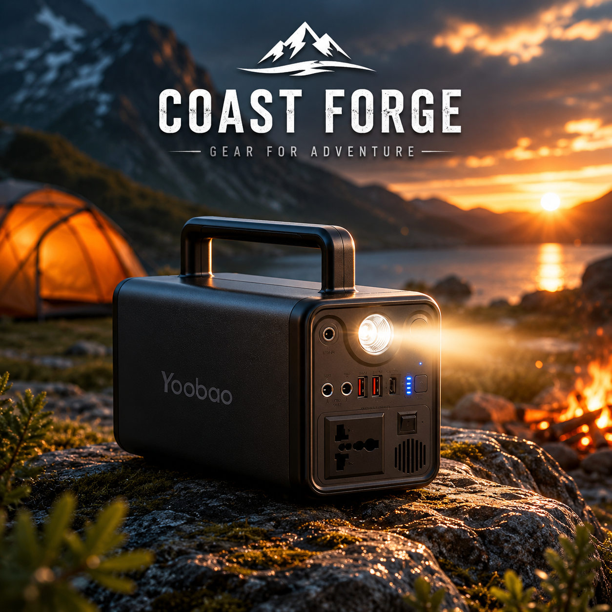Tragbare Outdoor-Powerstation 300W für Camping & Notfälle