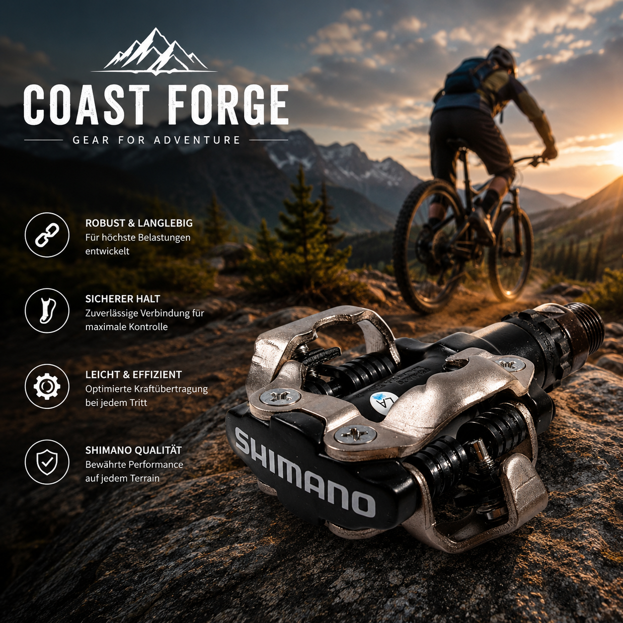 Shimano SPD Klickpedale für MTB & Trekking