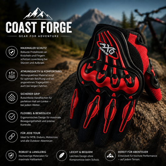 Robuste Outdoor-Schutzhandschuhe für Camping & Trekking