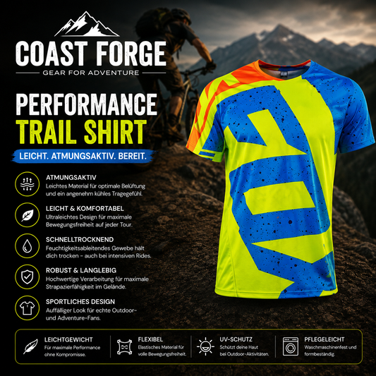 Performance Trail Shirt für MTB, Trail & Outdoor
