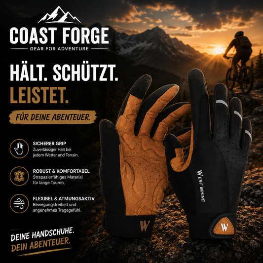 Outdoor Fahrradhandschuhe mit Grip & Schutz