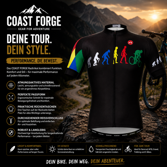 Fahrradtrikot Herren – Atmungsaktiv für MTB & Rennrad